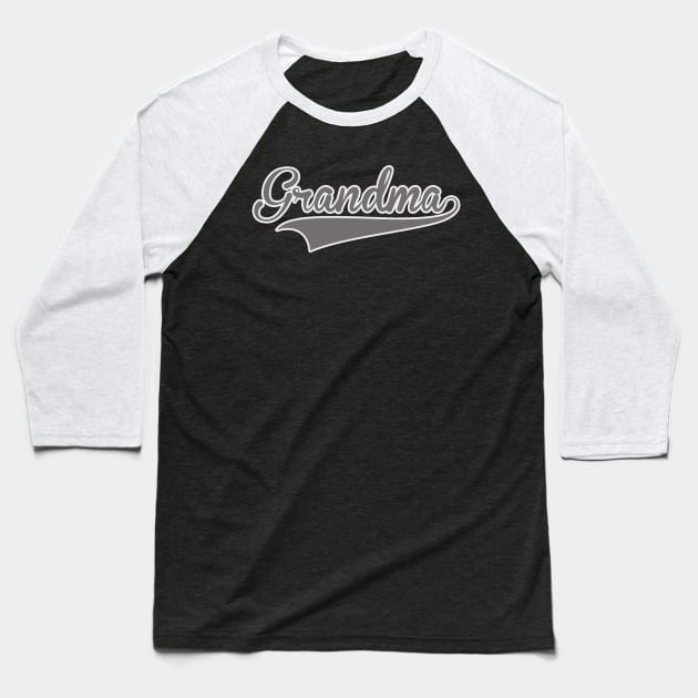 Grandma Logo Baseball T-Shirt by charlescheshire